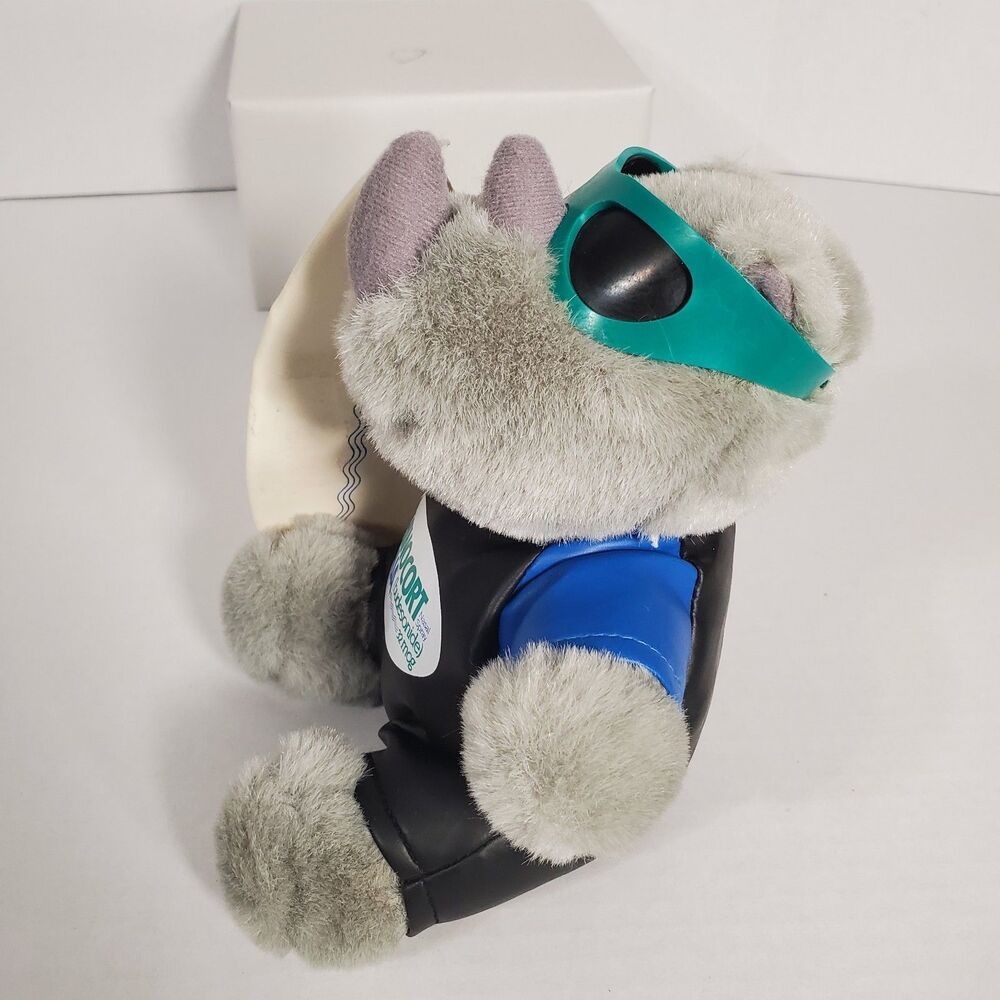 Rhinocort Aqua‎ Nasal Spray Plush Stuffed Animal Rhinoceros Surfboard Soft Toy - Picture 13 of 13